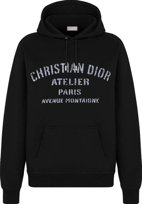 christain dior hoodie|christian dior hoodie black.